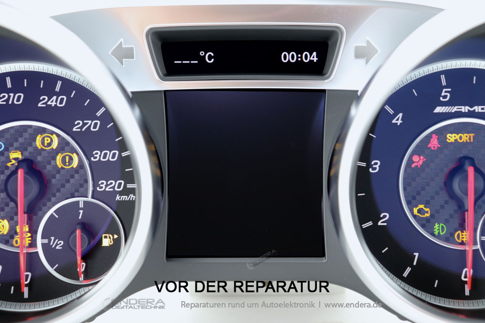 Displayfehler Reparatur Mercedes SLK R172